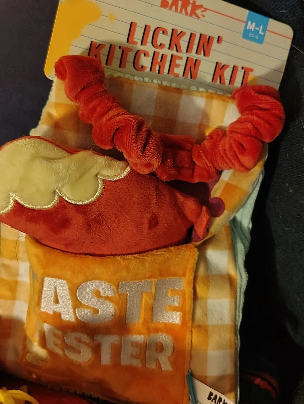NWT BarkBox Dog Toy Lot of 3 - Guac-A-Molly, Lickin Kitchen Kit & Puptato Skins
